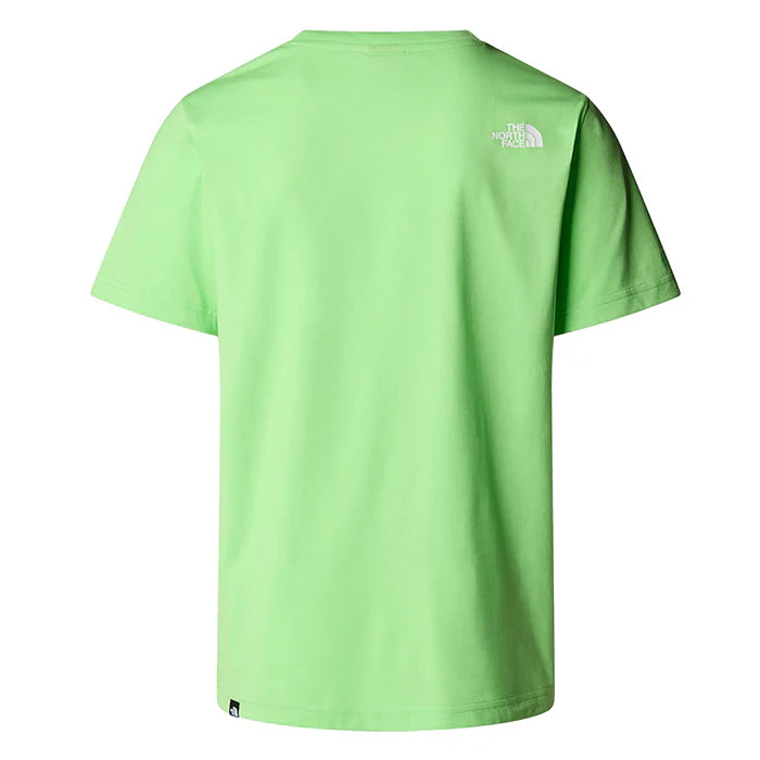 THE NORTH FACE – Easy Men's T-shirt META LIME \ TNF WHITE