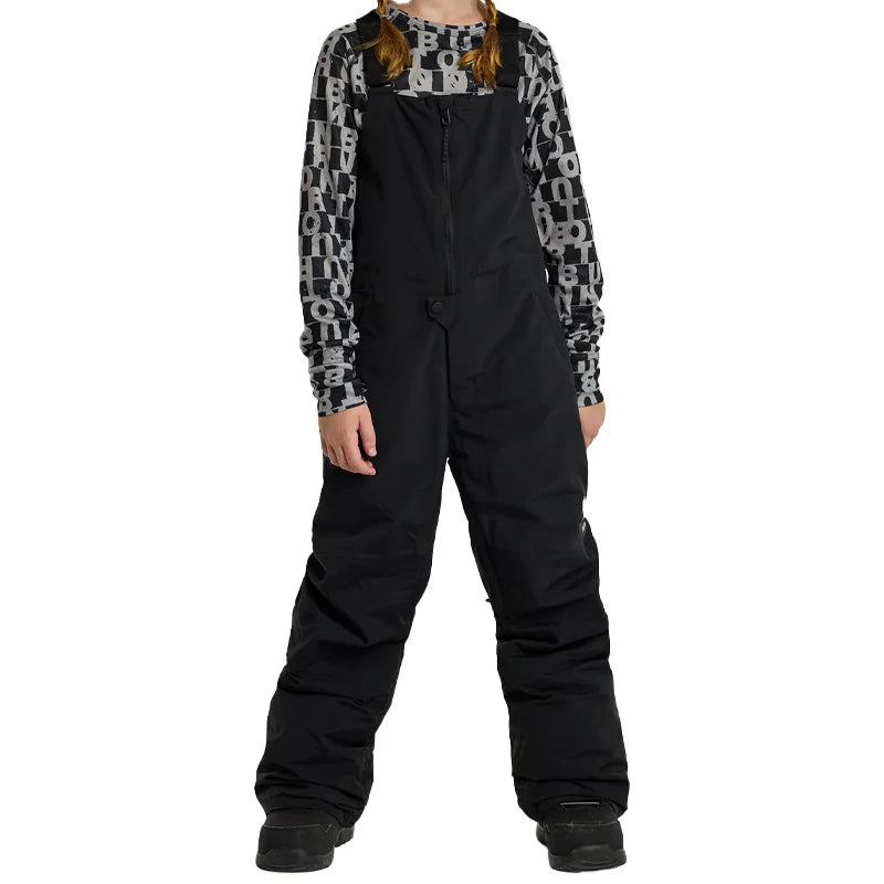 Salopette da Snowboard Bambino Burton Skylar 2L Bib Pants BLACK