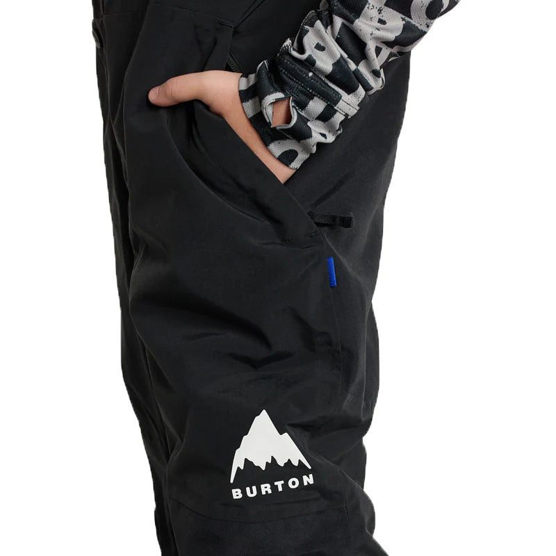 Salopette da Snowboard Bambino Burton Skylar 2L Bib Pants BLACK