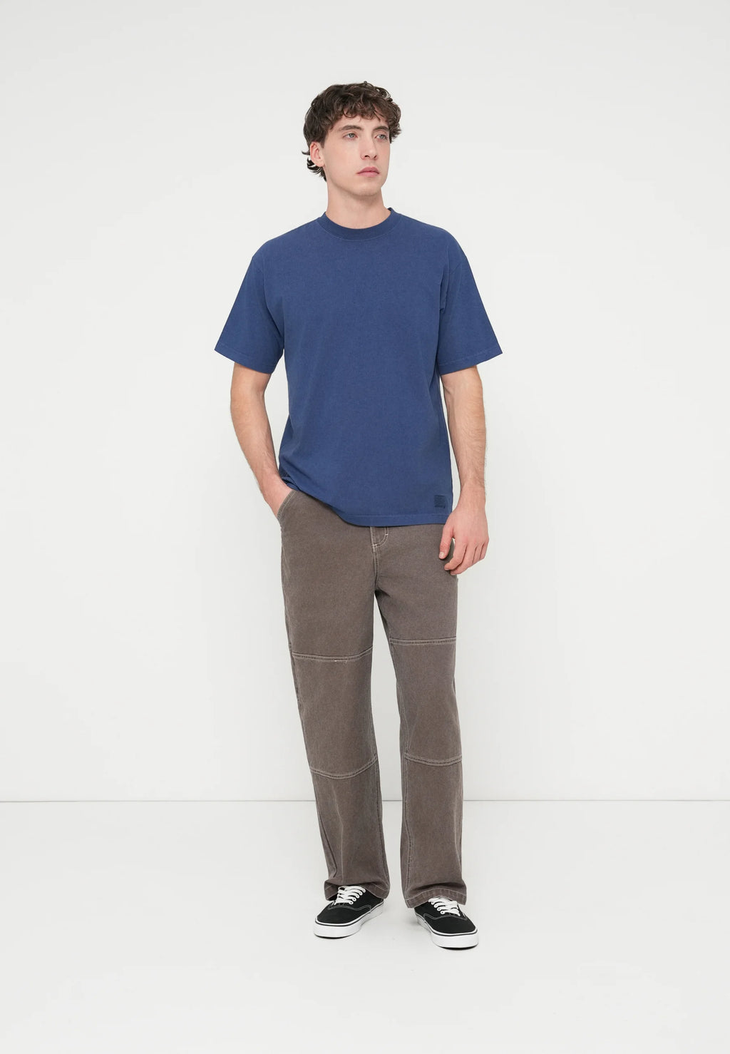 👕 T-shirt Vans Loose Fit Basic Deep Indigo