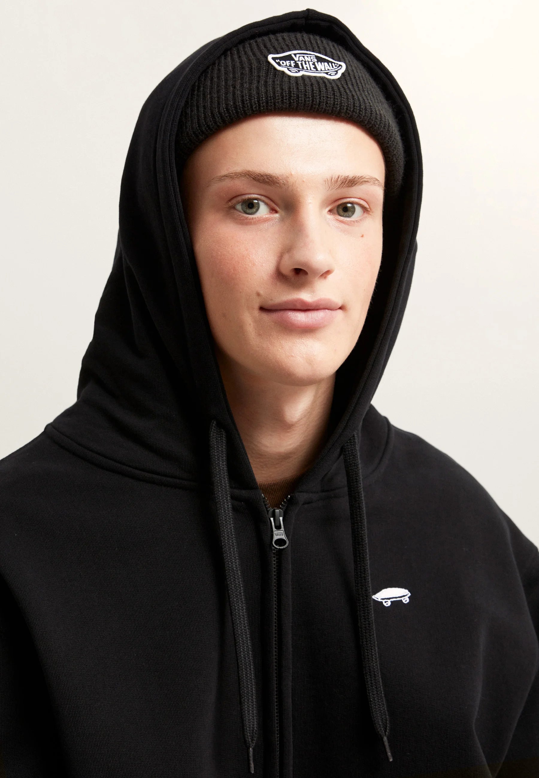 Vans Salton Loose FT Full Zip – Felpa con Cappuccio Uomo - Black