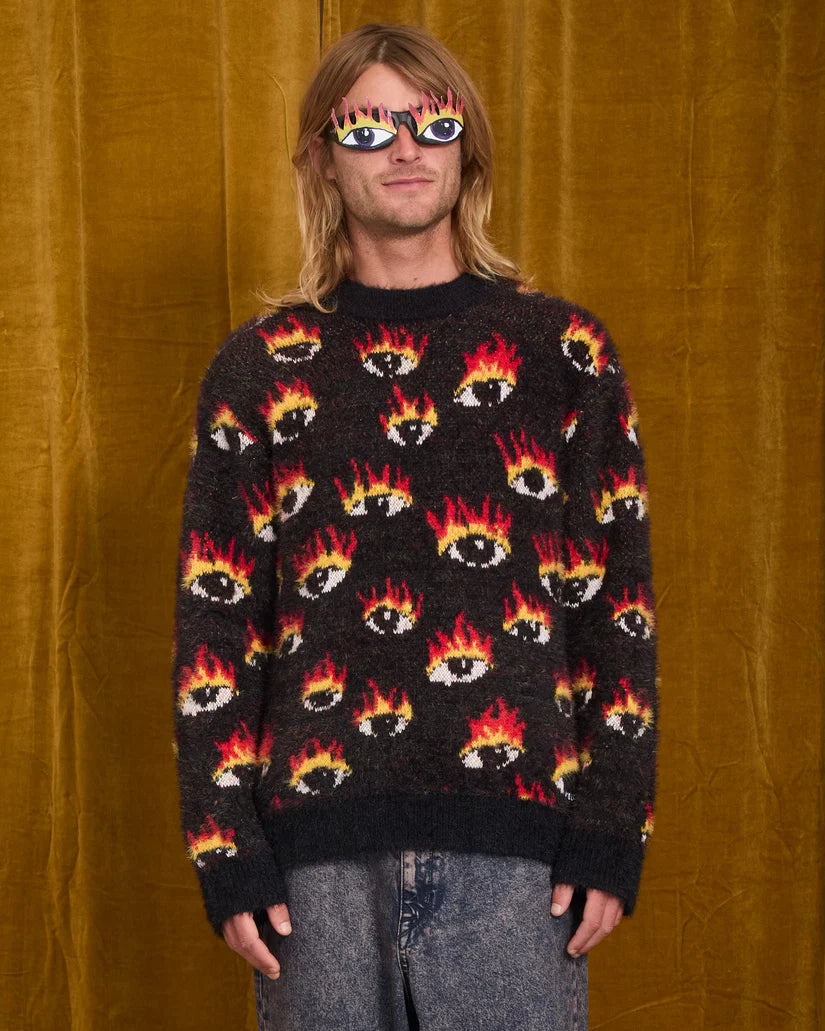 Volcom Ozzy Eyes Sweater – Black