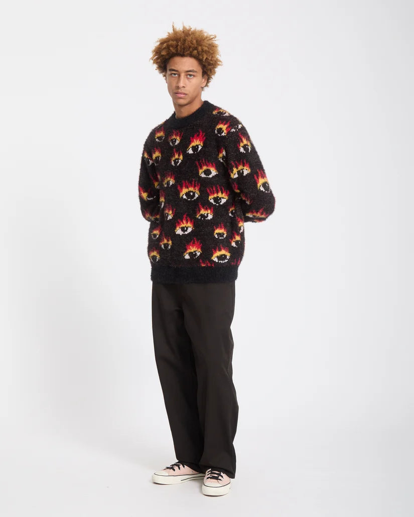 Volcom Ozzy Eyes Sweater – Black