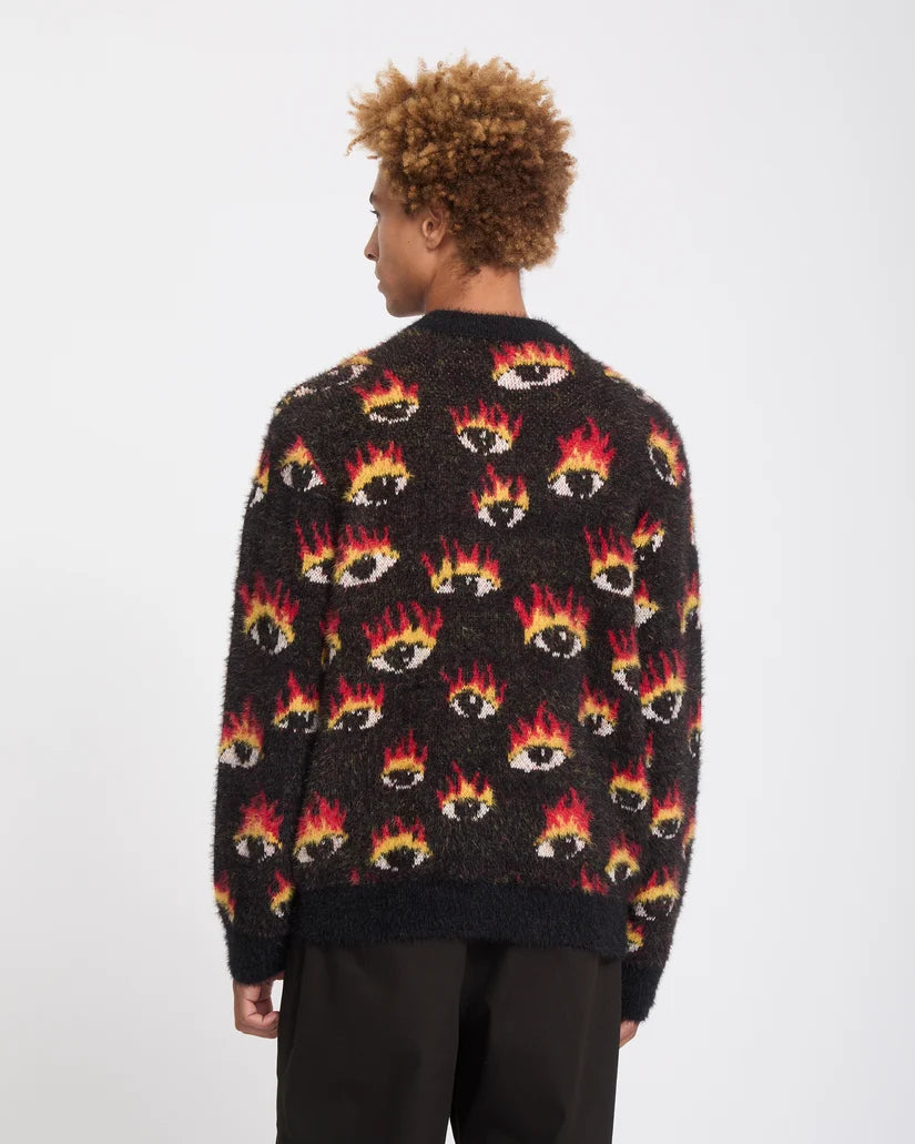 Volcom Ozzy Eyes Sweater – Black