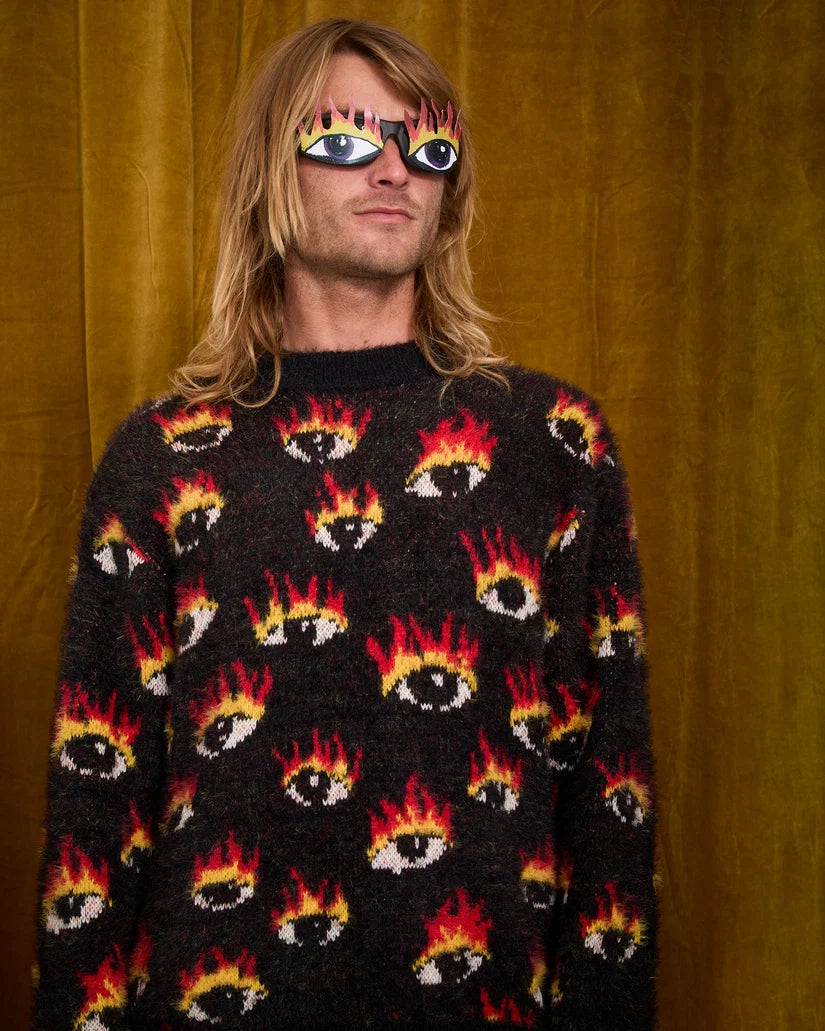 Volcom Ozzy Eyes Sweater – Black