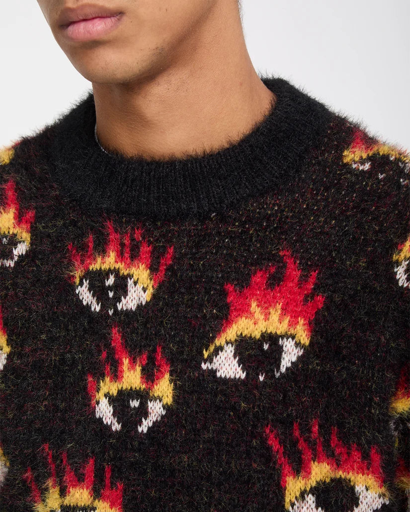 Volcom Ozzy Eyes Sweater – Black