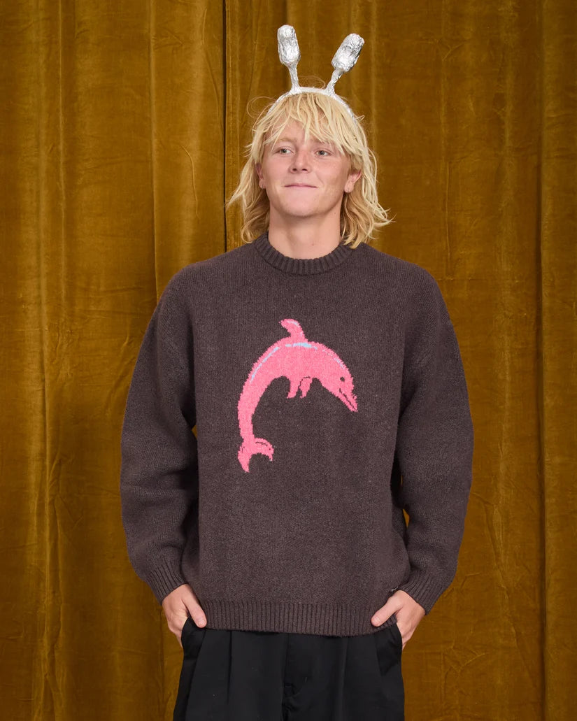 Volcom Ozzy Dolphin Sweater – Raisin