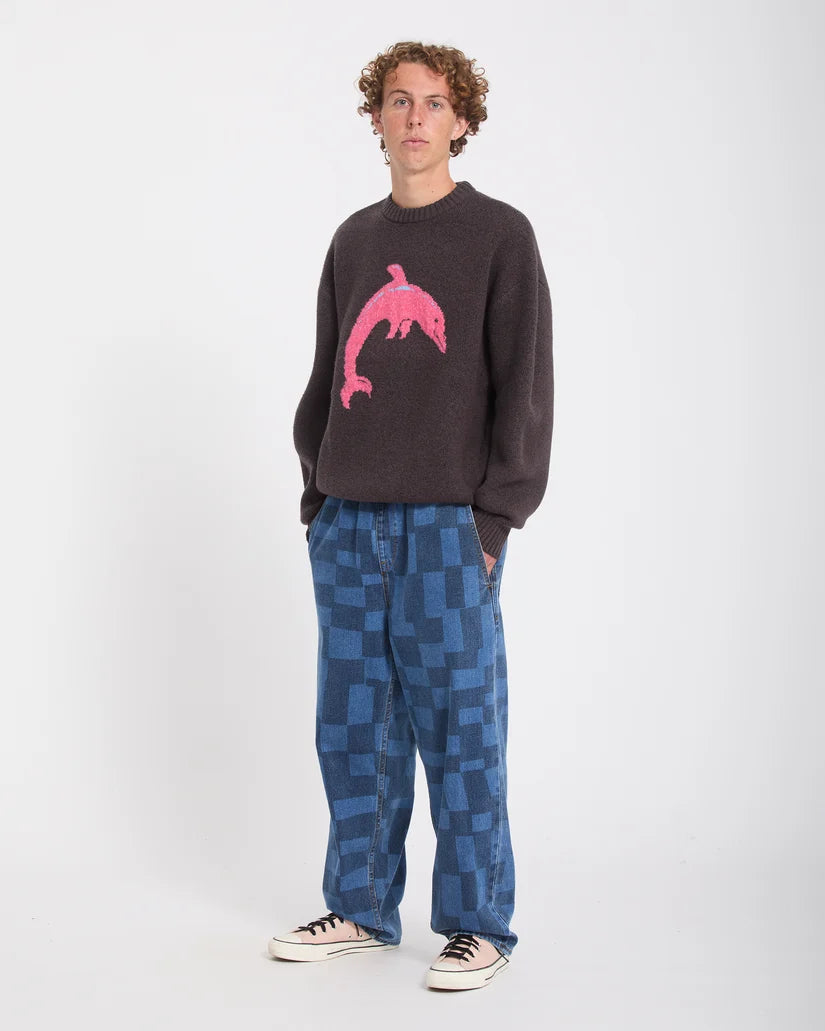 Volcom Ozzy Dolphin Sweater – Raisin