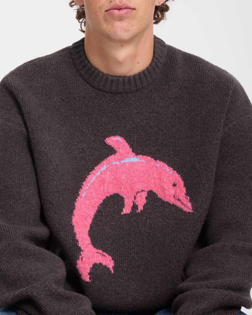 Volcom Ozzy Dolphin Sweater – Raisin