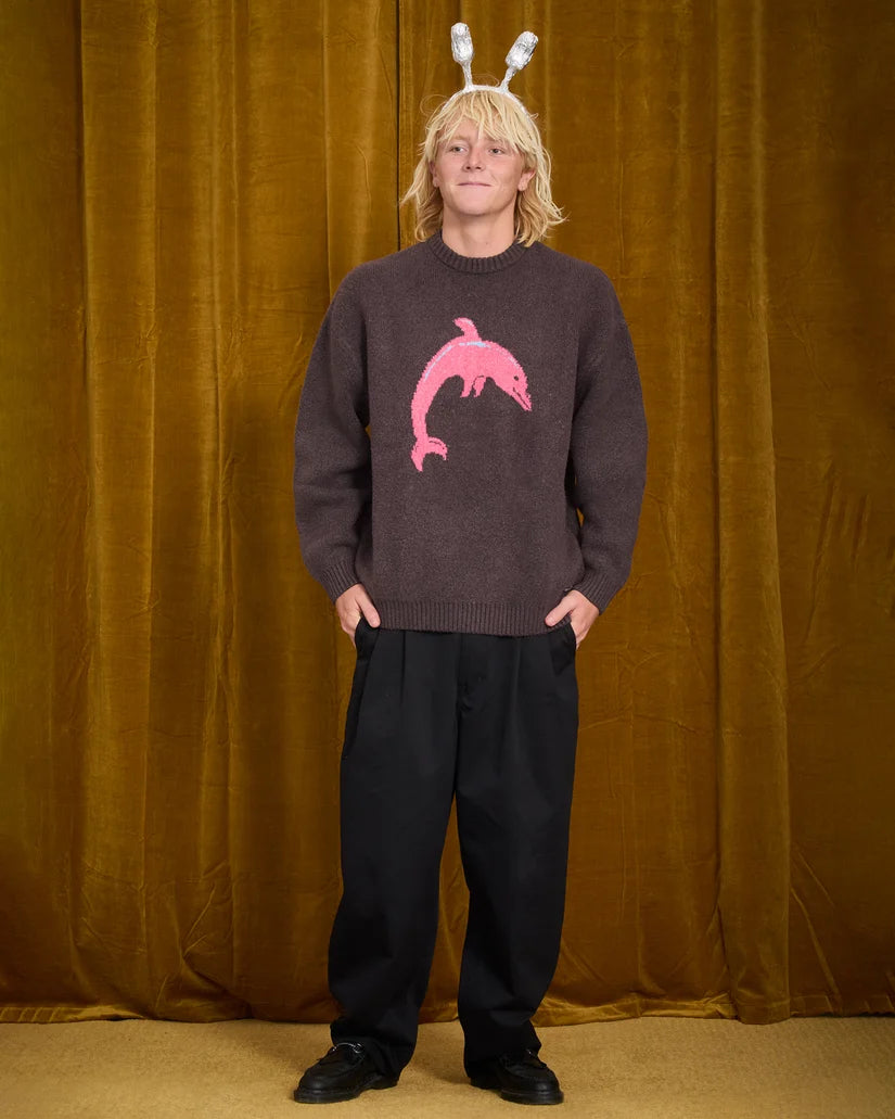 Volcom Ozzy Dolphin Sweater – Raisin