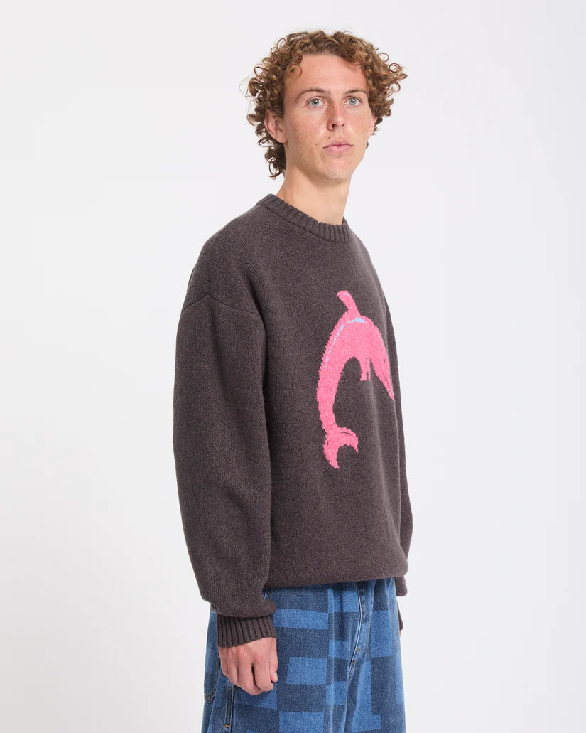 Volcom Ozzy Dolphin Sweater – Raisin
