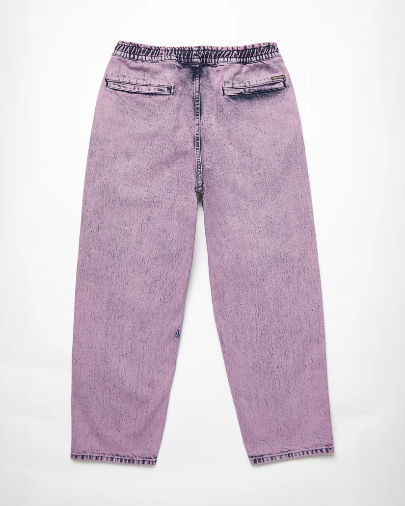 VOLCOM Freazy Loose Jeans - STEEL PURPLE