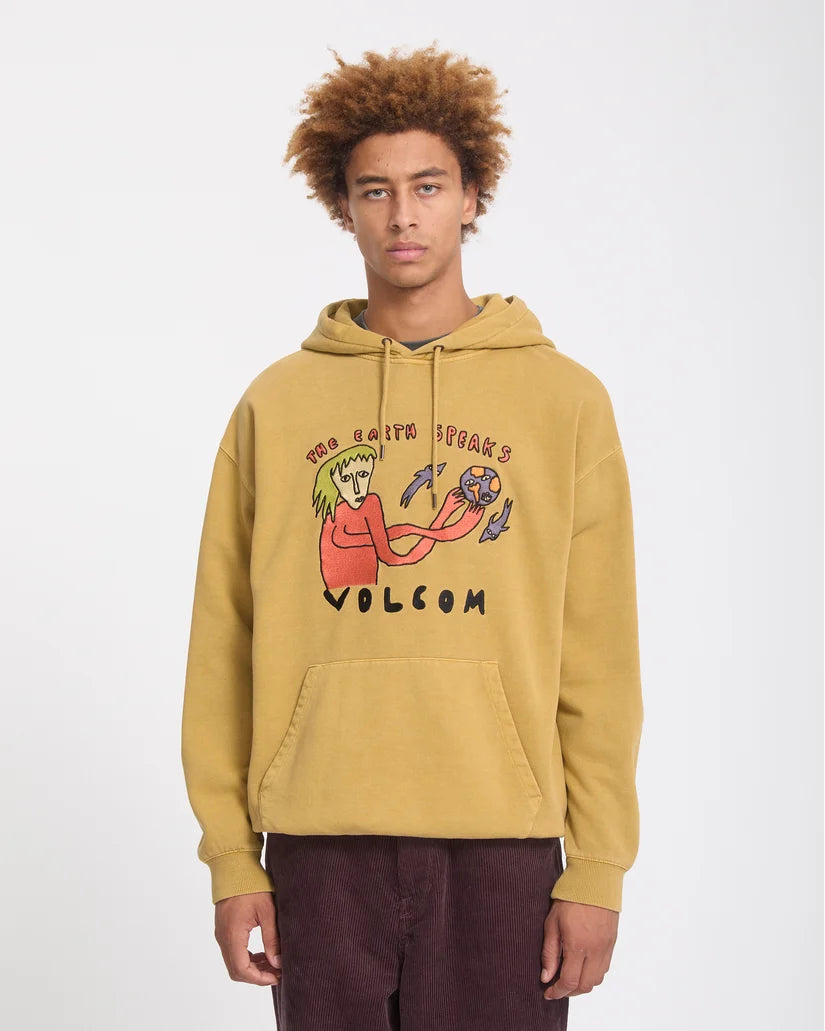 Volcom Earth Speaks Hoodie – Mustard