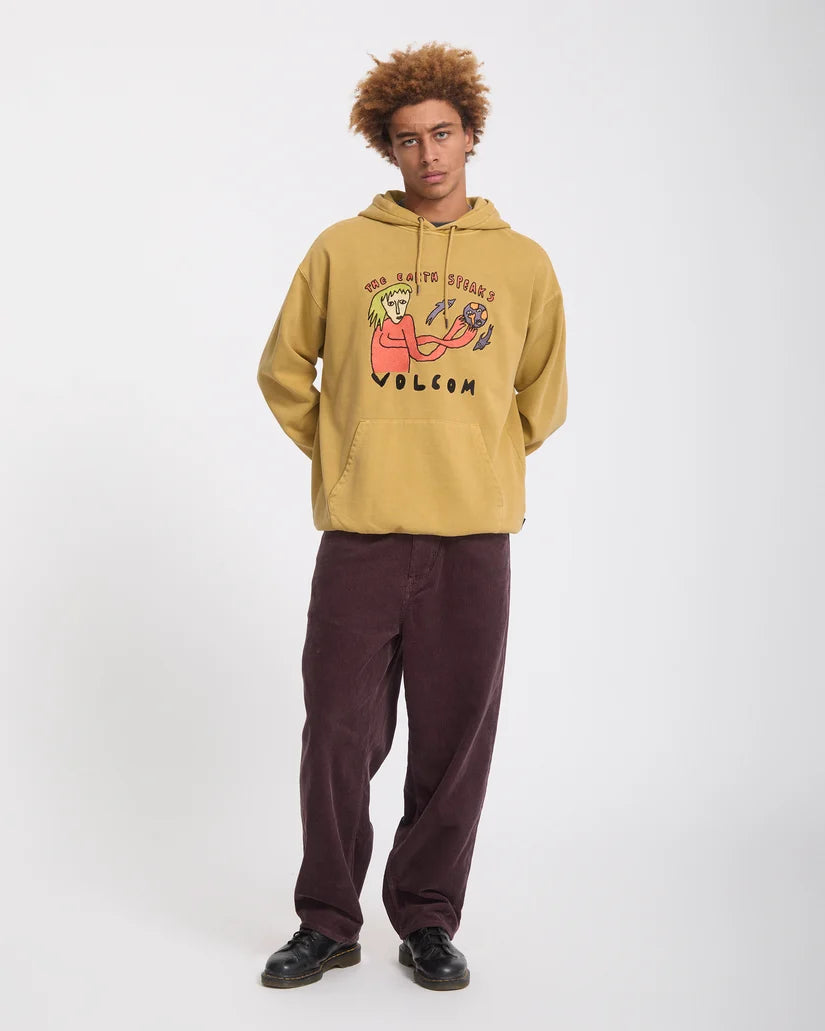 Volcom Earth Speaks Hoodie – Mustard