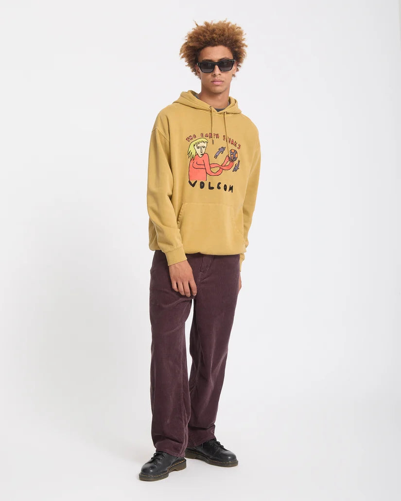 Volcom Earth Speaks Hoodie – Mustard