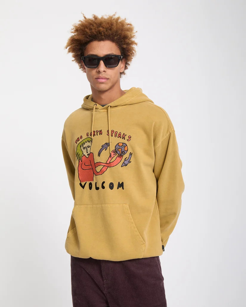 Volcom Earth Speaks Hoodie – Mustard
