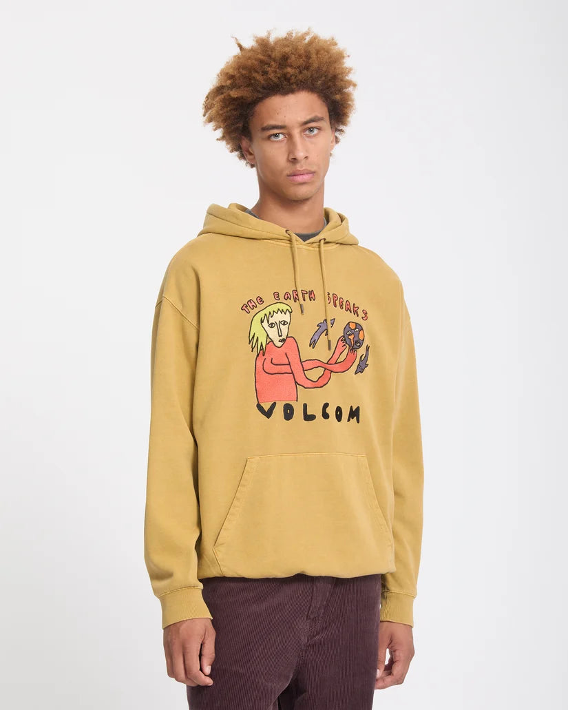 Volcom Earth Speaks Hoodie – Mustard