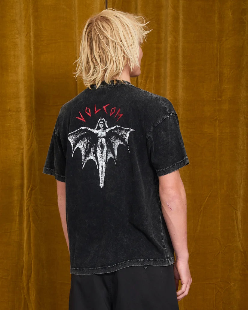 Volcom Wrong Angel T-Shirt – Light Acid Black