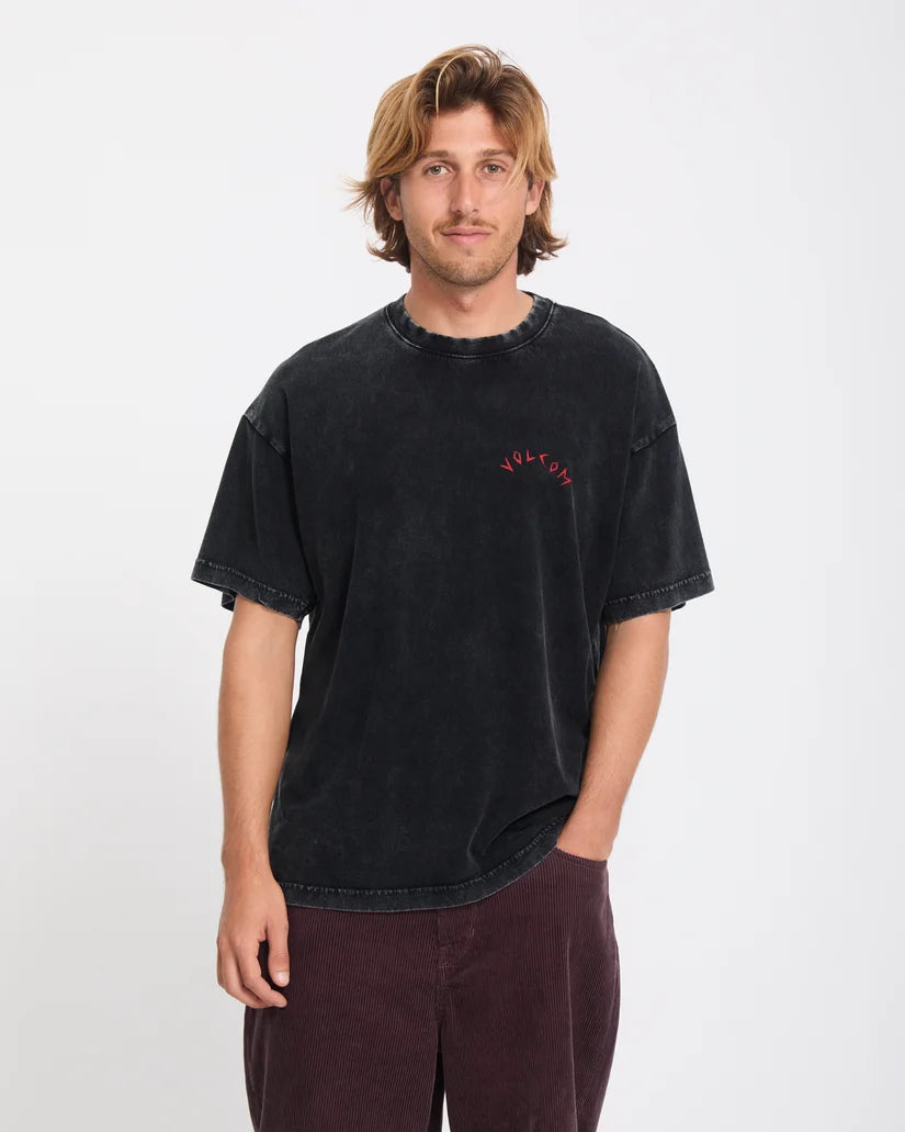 Volcom Wrong Angel T-Shirt – Light Acid Black