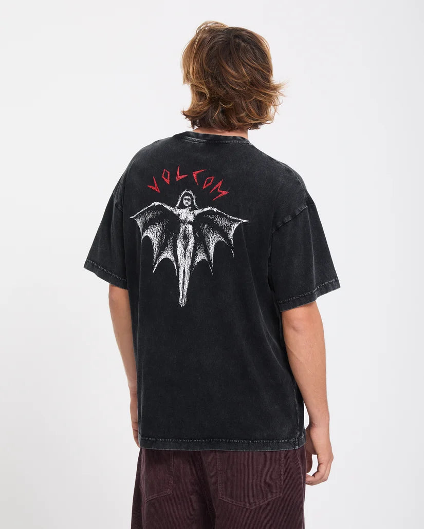 Volcom Wrong Angel T-Shirt – Light Acid Black