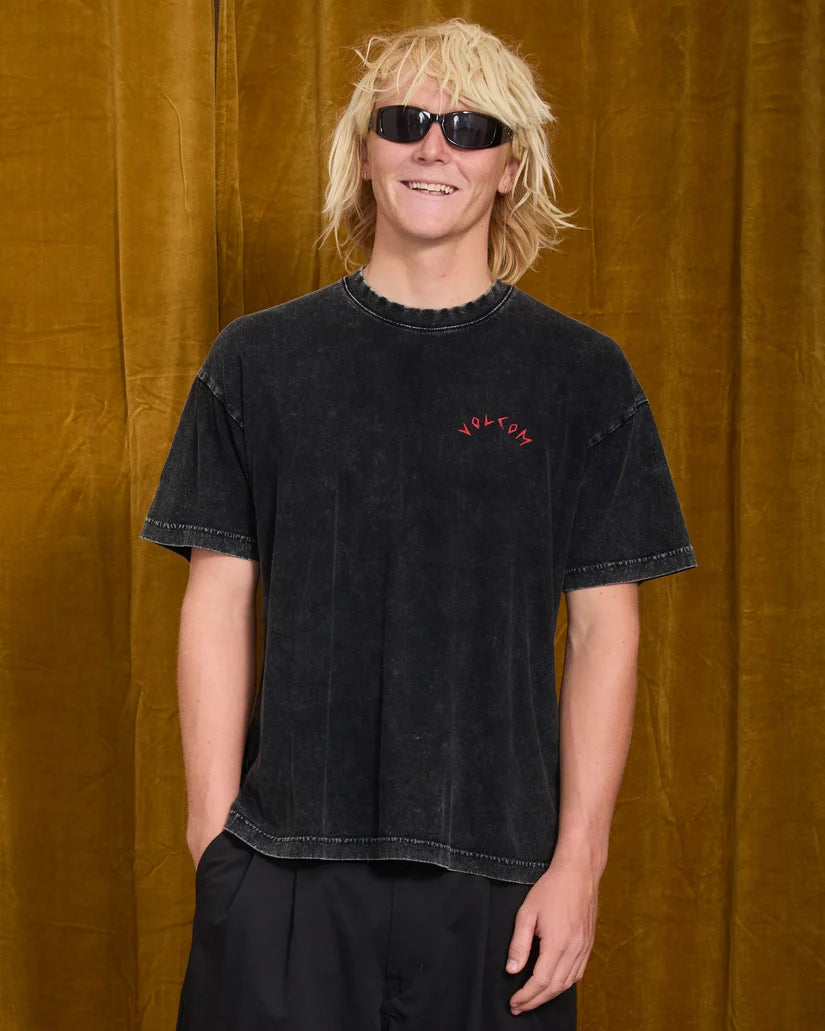 Volcom Wrong Angel T-Shirt – Light Acid Black
