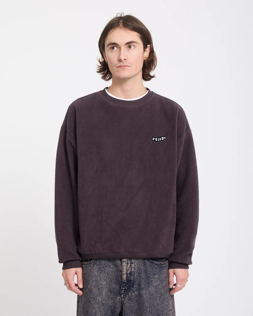 Volcom Too Kool Sweatshirt – Raisin