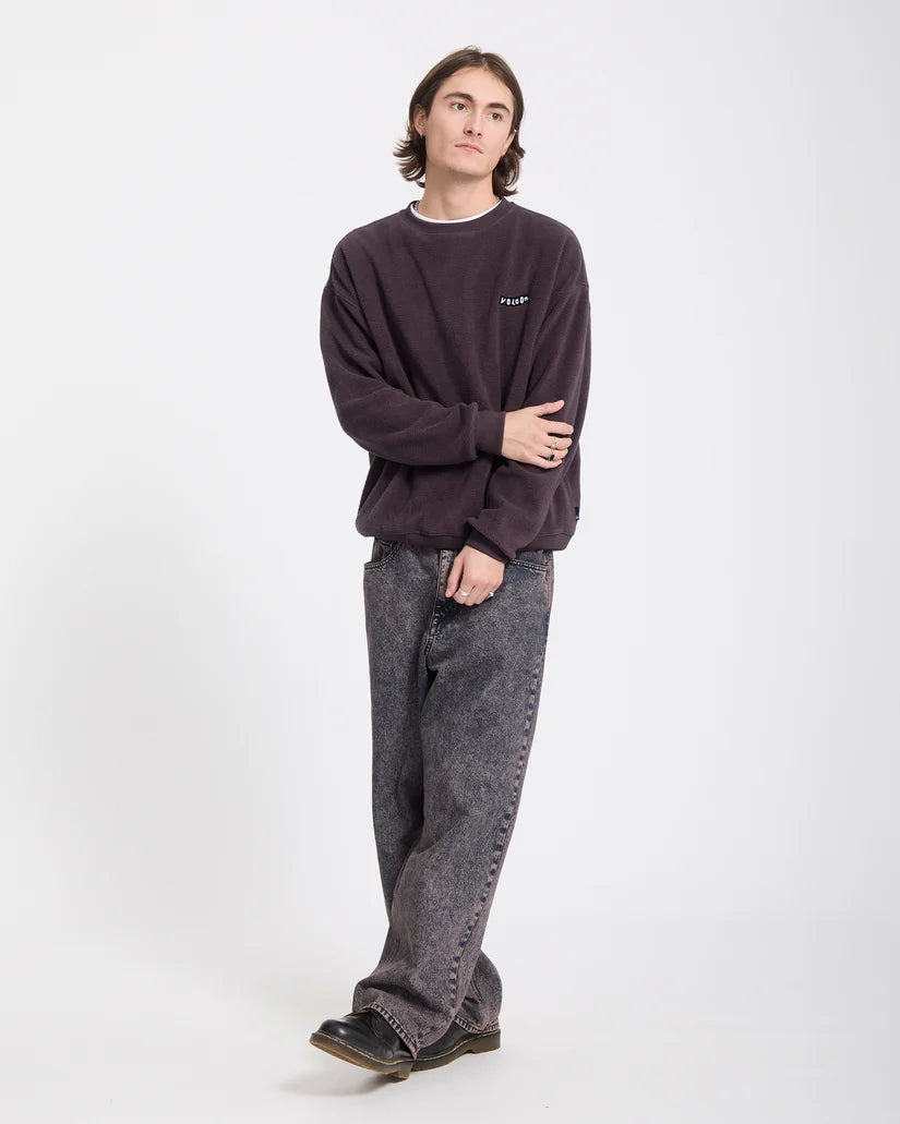 Volcom Too Kool Sweatshirt – Raisin