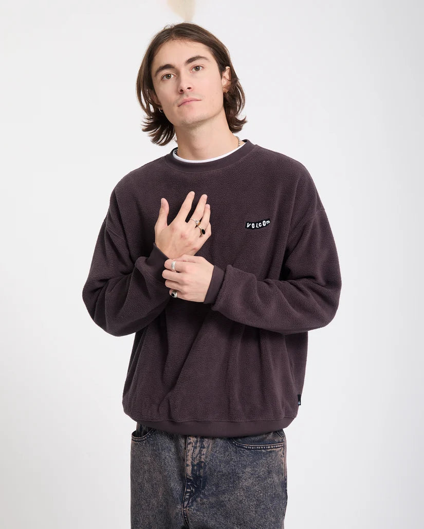 Volcom Too Kool Sweatshirt – Raisin