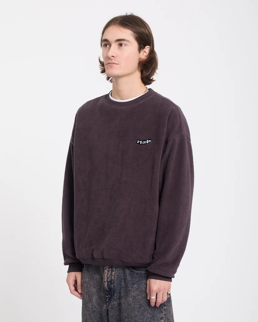 Volcom Too Kool Sweatshirt – Raisin