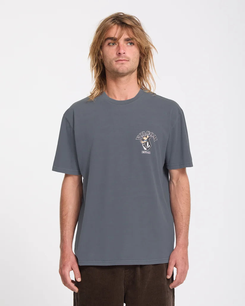 Volcom Bad Luck T-Shirt – Storm Blue