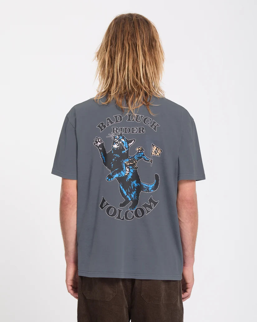 Volcom Bad Luck T-Shirt – Storm Blue