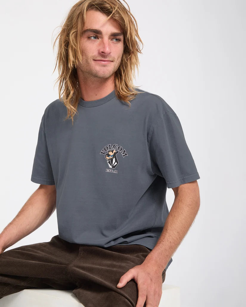Volcom Bad Luck T-Shirt – Storm Blue