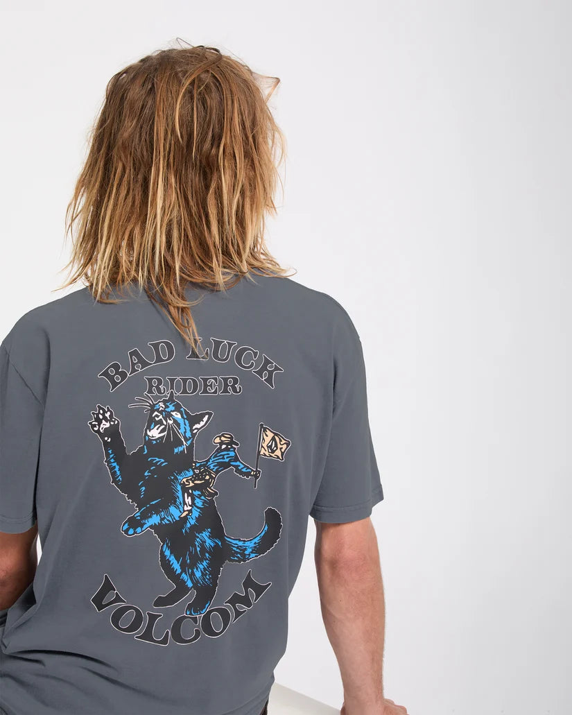 Volcom Bad Luck T-Shirt – Storm Blue