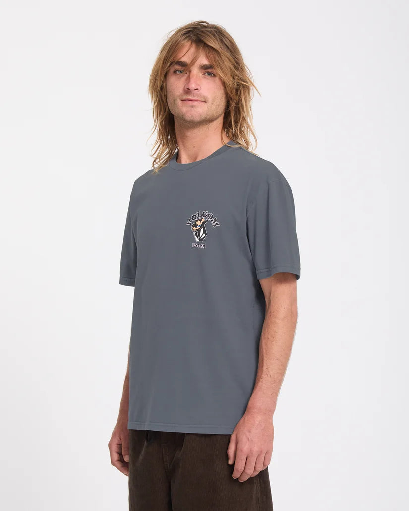 Volcom Bad Luck T-Shirt – Storm Blue