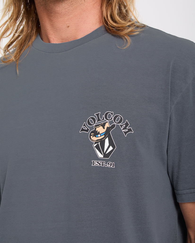 Volcom Bad Luck T-Shirt – Storm Blue