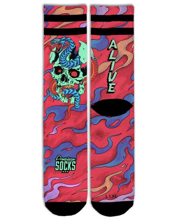 Calze AMERICAN SOCKS Dead And Alive Mid High