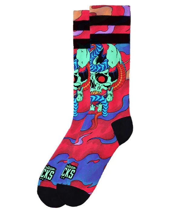 Calze AMERICAN SOCKS Dead And Alive Mid High
