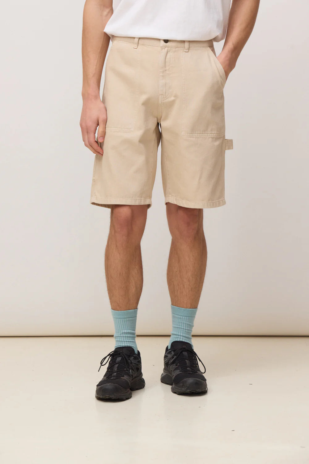 🩳 Blue Banana Beige Frank Shorts - Beige