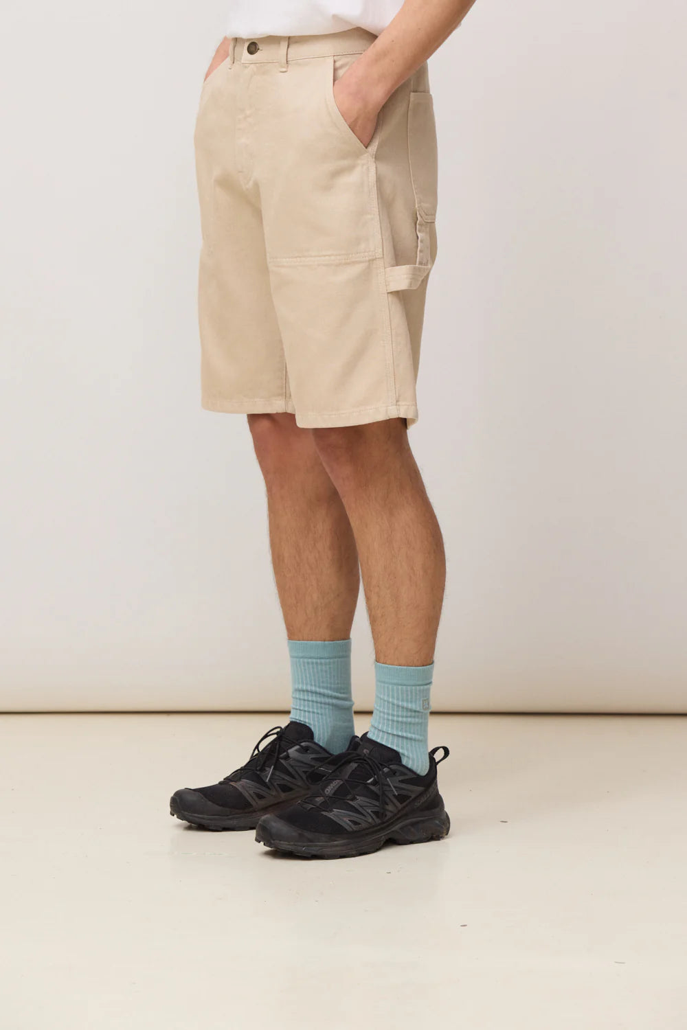 🩳 Blue Banana Beige Frank Shorts - Beige