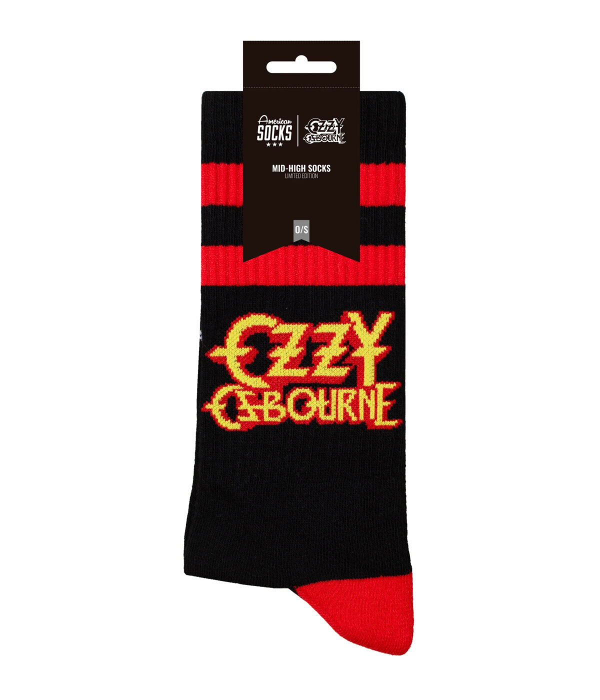 American Socks Bat – Ozzy Osbourne Mid High | Calze Streetwear Rock