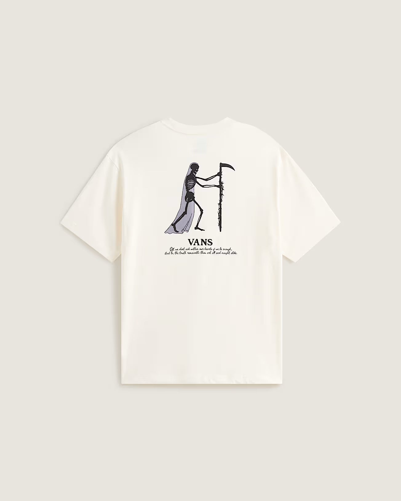 👕 Vans All & Nought Loose T-Shirt – Maglietta Uomo in Cotone - White