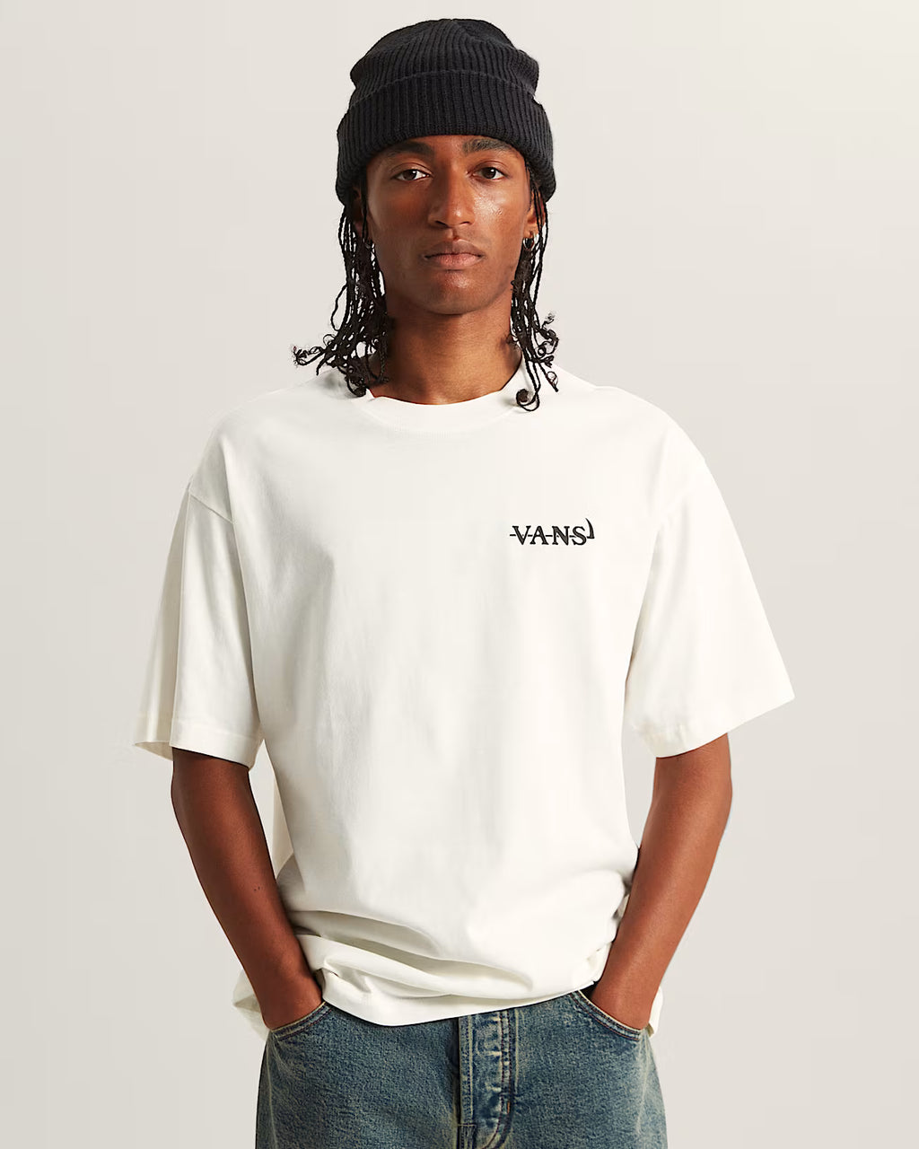 👕 Vans All & Nought Loose T-Shirt – Maglietta Uomo in Cotone - White