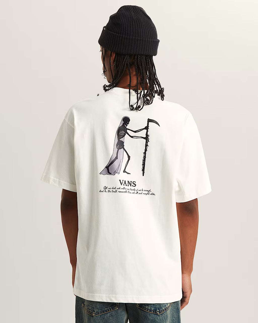 👕 Vans All & Nought Loose T-Shirt – Maglietta Uomo in Cotone - White