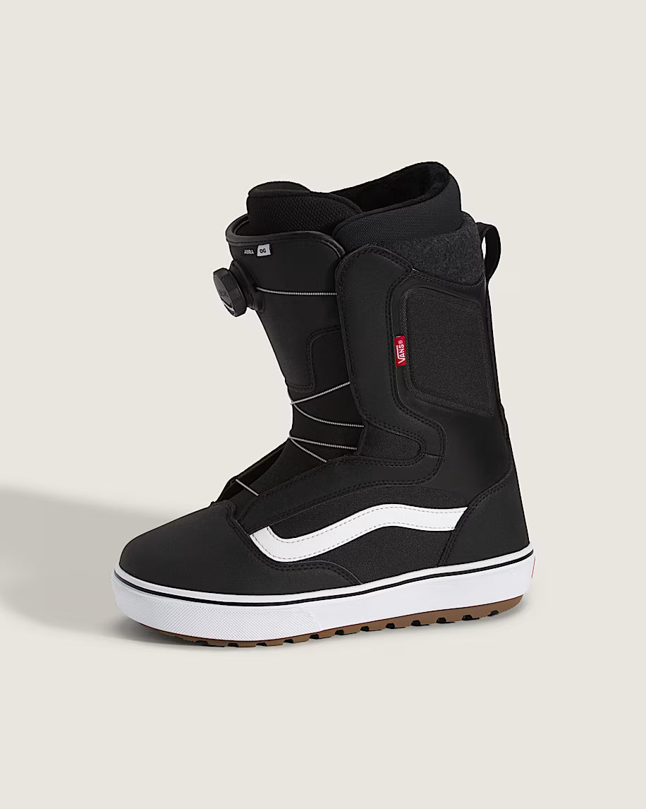 VANS Aura OG Snowboard Boots - BLACK/WHITE