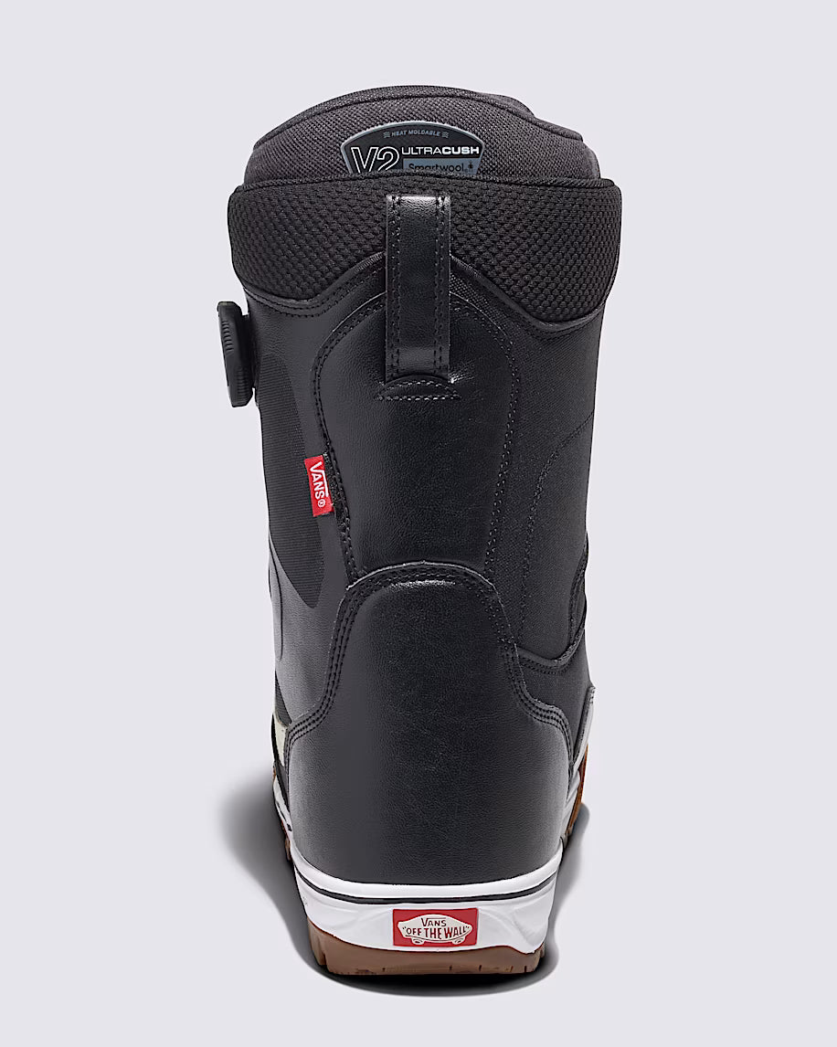 VANS Aura Pro Snowboard Boots - BLACK/WHITE