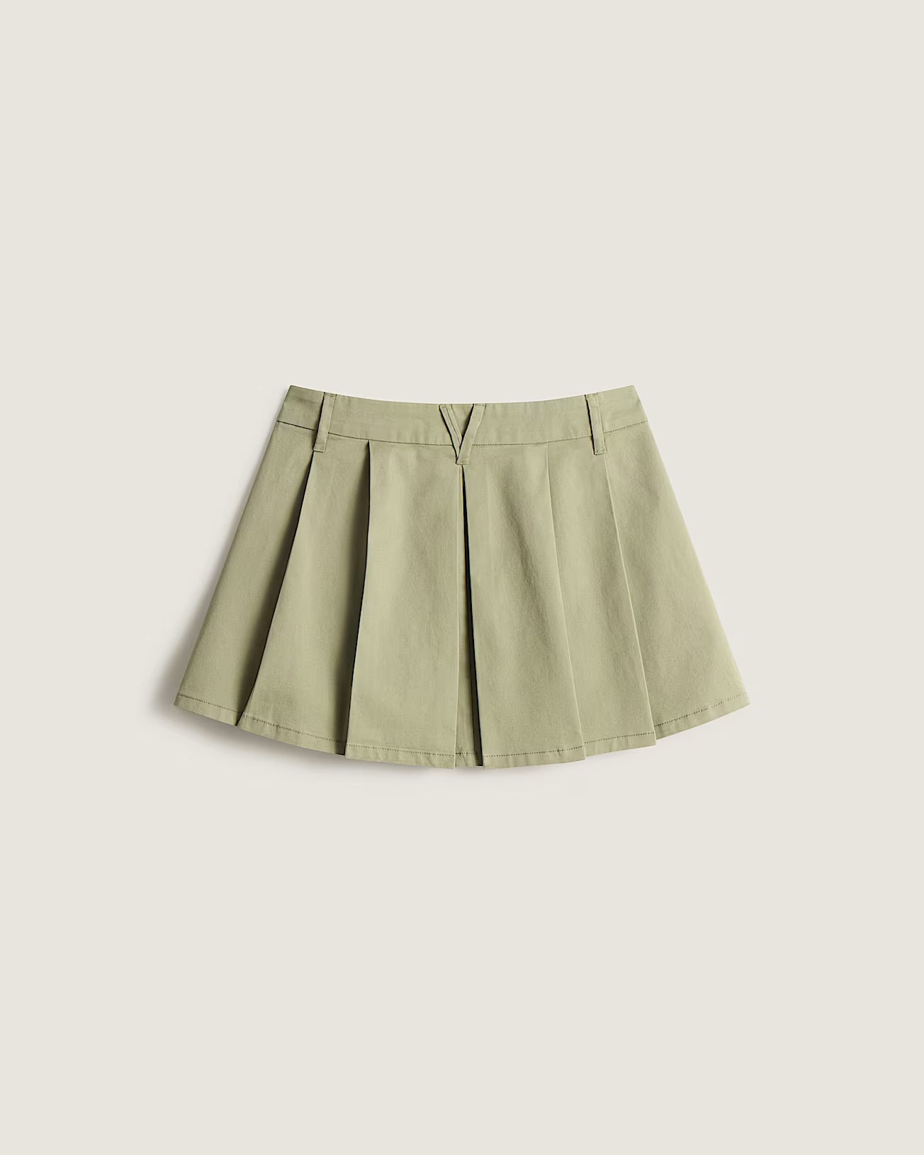 👗 Vans Authentic Chino Mini Skirt – Minigonna in Cotone Biologico - Green