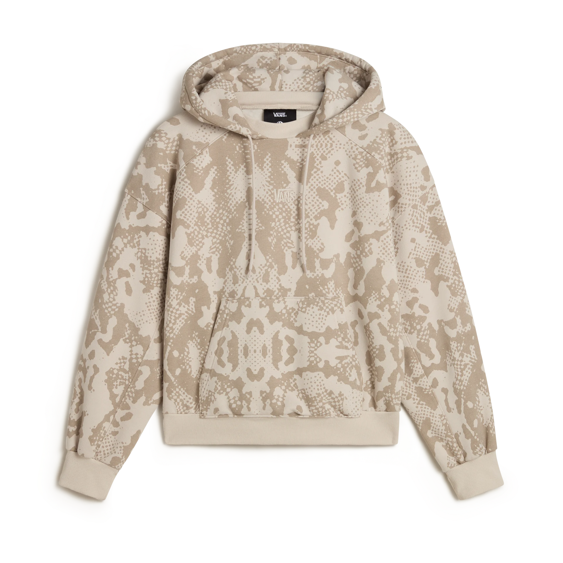 VANS Women's MTE Kennett Printed PO Sweatshirt - TAUPE MIST