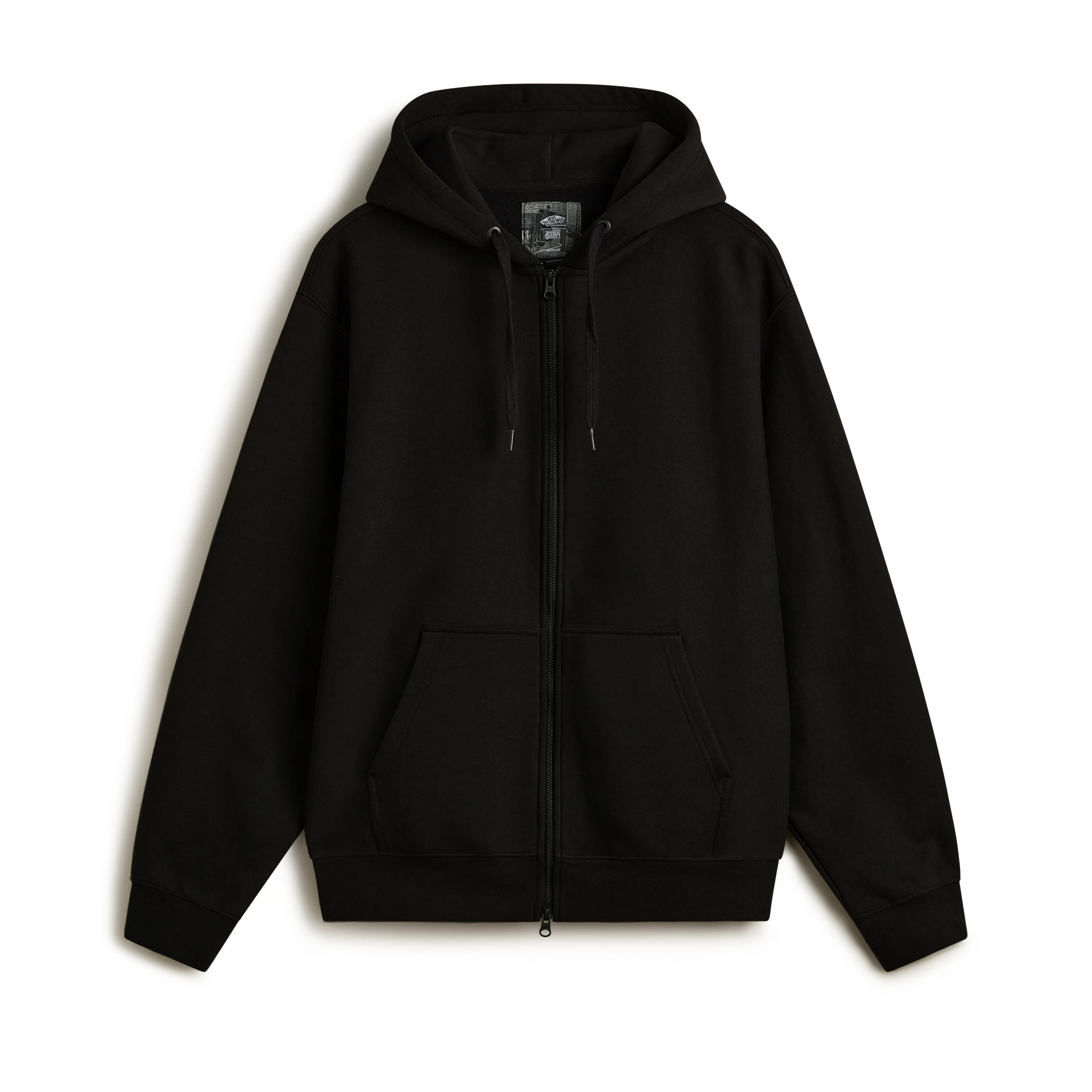 Felpa VANS Skate Atiba Haze Zip Hoodie - BLACK