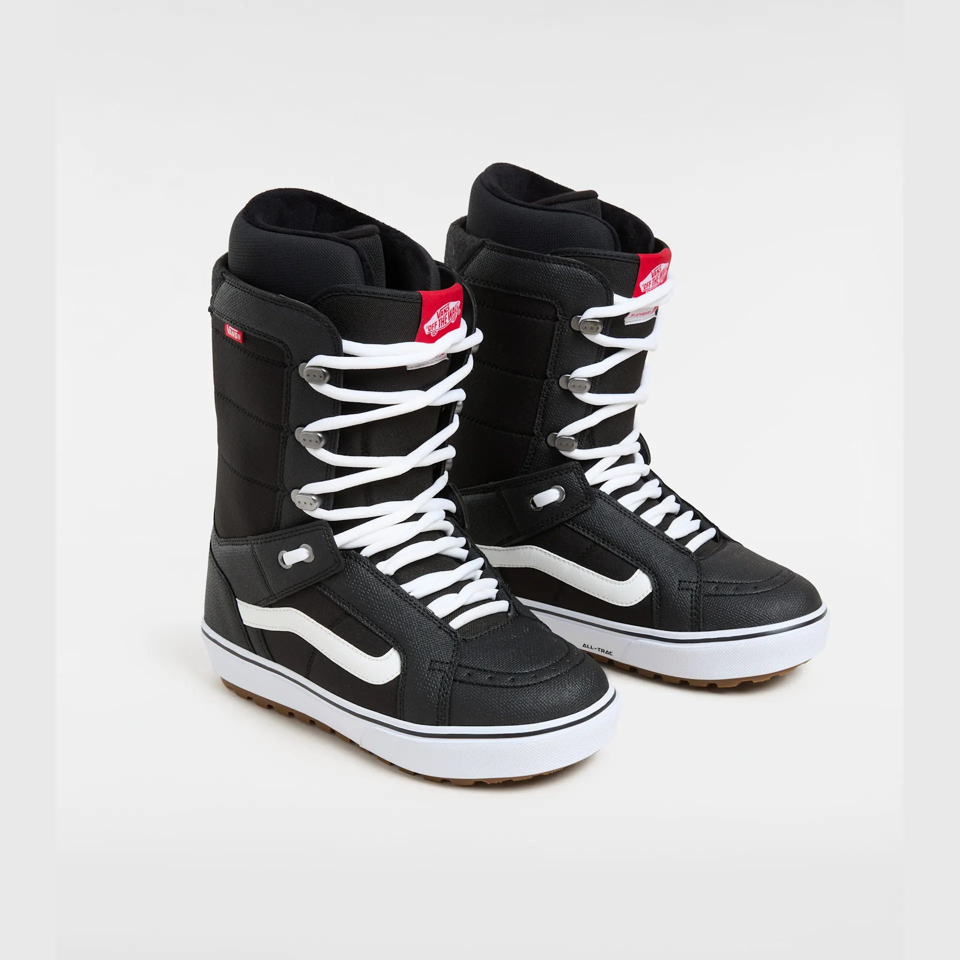 VANS Hi-Standard OG Snowboard Boots - BLACK/WHITE