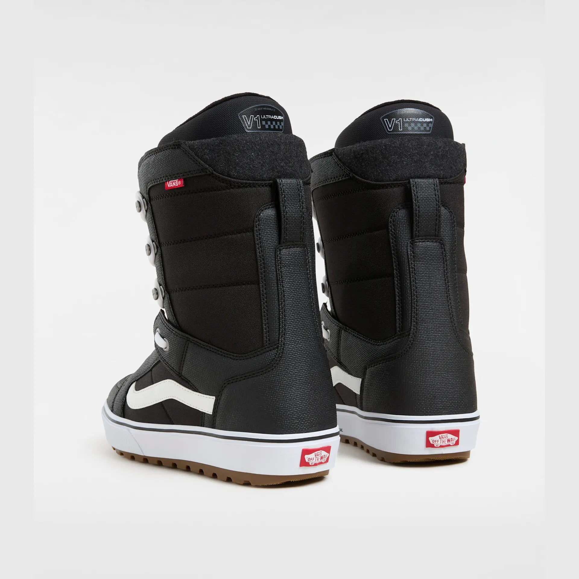 VANS Hi-Standard OG Snowboard Boots - BLACK/WHITE